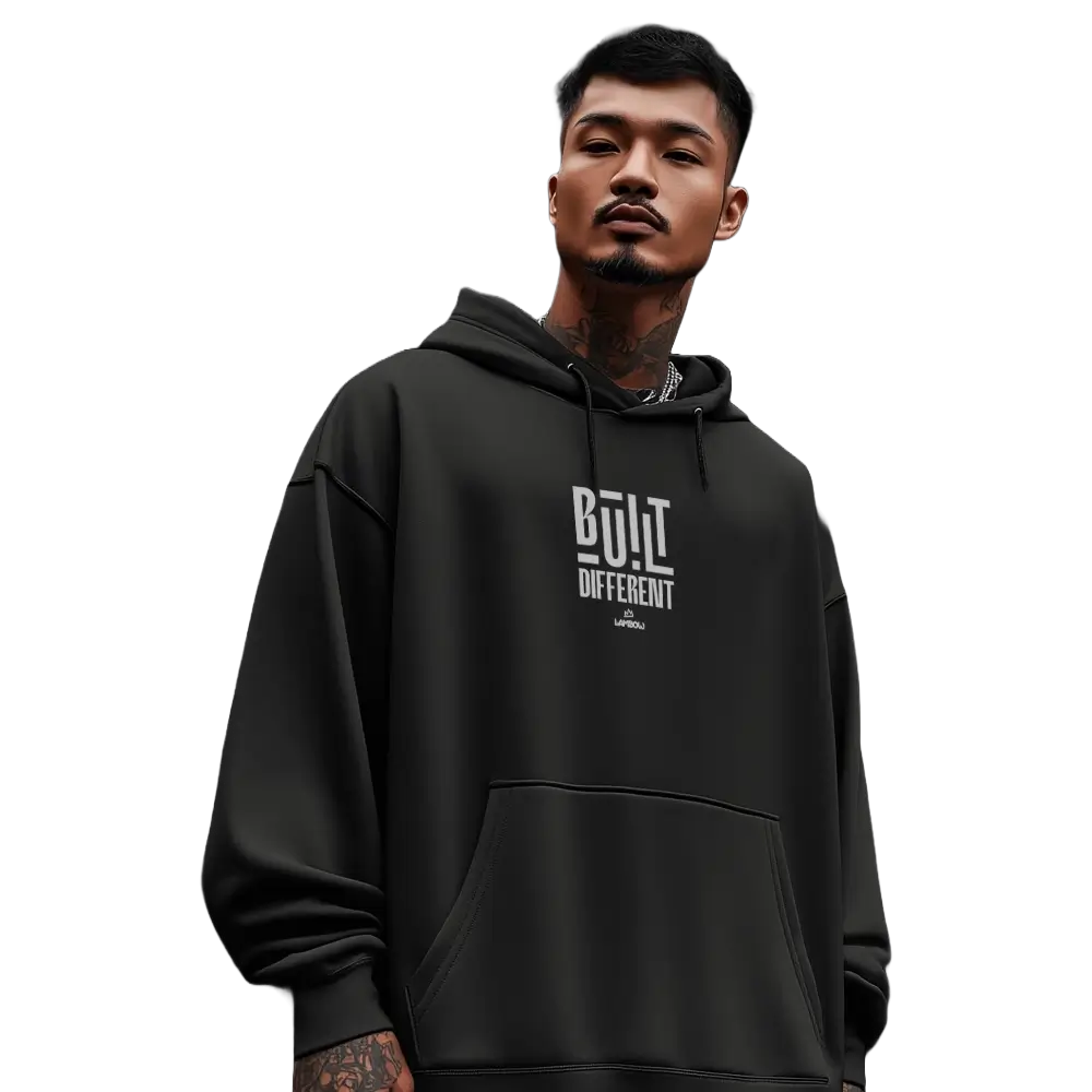 Built Different Oversized Hoodie
