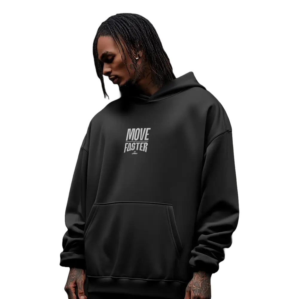 Move Faster Oversized Hoodie